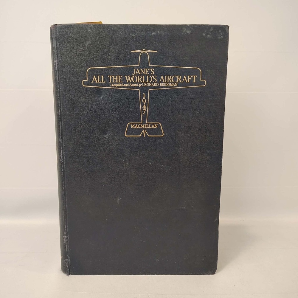 Jane's All the World's Aircraft 1947, Hardcover - Good